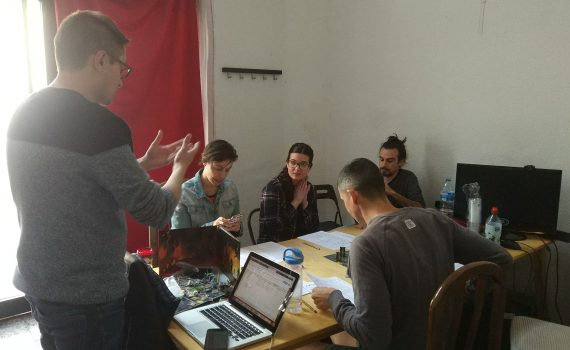 Partida de rol en el Contemplarol