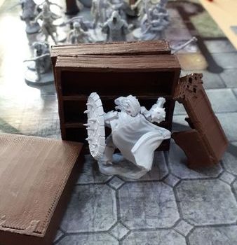 Partida de rol con miniaturas